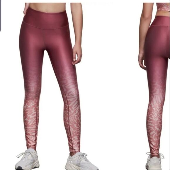 NWT Good American ombre animal print high leggings - Picture 1 of 6